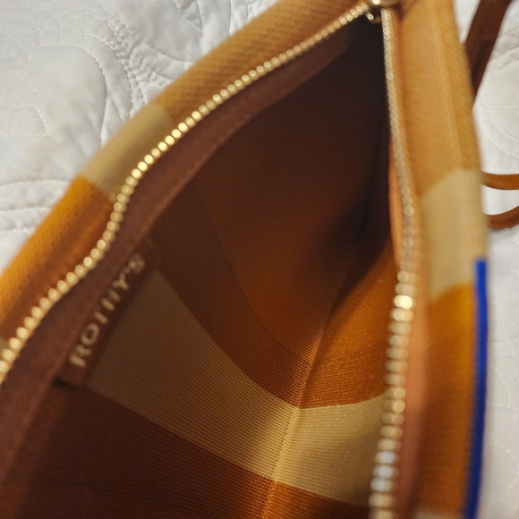 Rothy's Amber Stripe Wristlet EUC - Picture 9 of 11